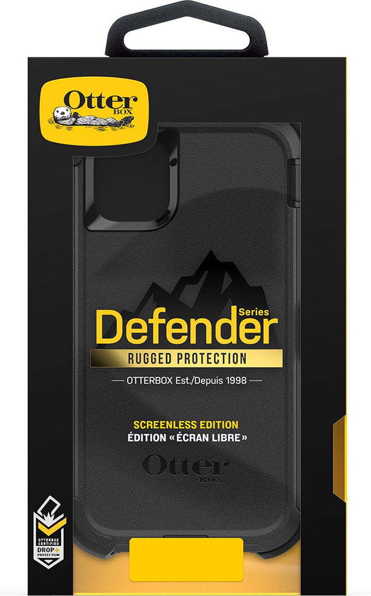 Otterbox Defender Case voor Apple iPhone 11 - Zwart - Polycarbonaat - Effen kleur - Achterkant - Voor- en achterkant - Back Cover Top Merken Winkel